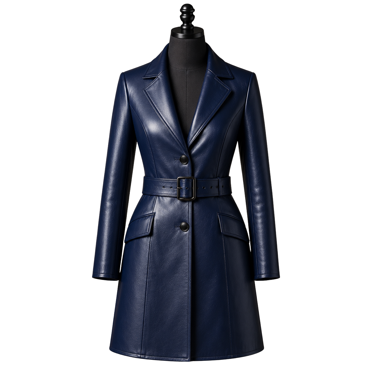 THE BOSS LONG COAT | BLUE