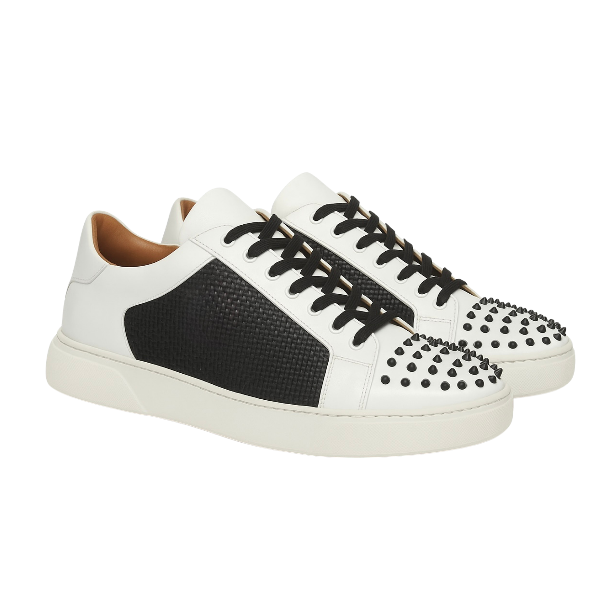 DON GALLO SNEAKER | WHITE WITH STUDS