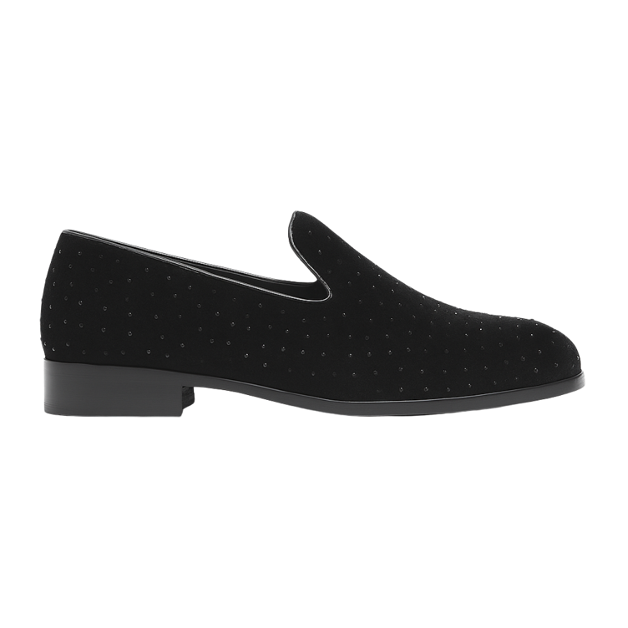 LA FAMILIA  EMBROIDERY LOAFER | BLACK