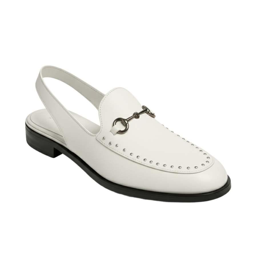 THOMAS EMBROIDERY SANDAL | WHITE
