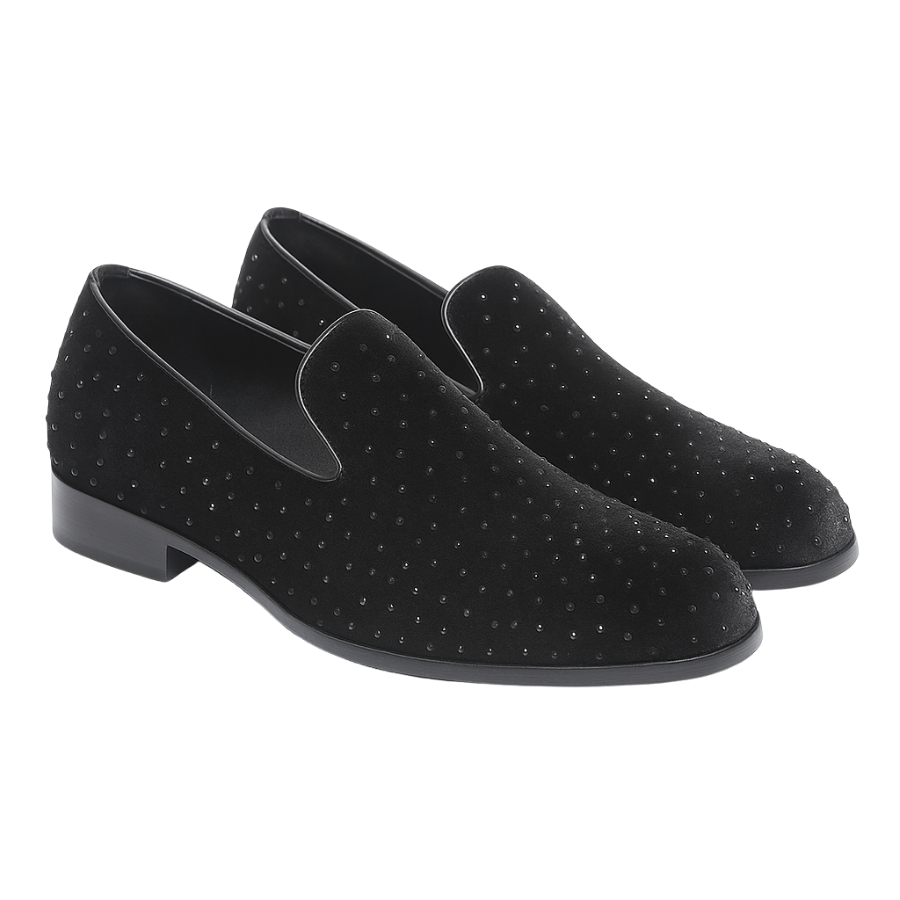 LA FAMILIA  EMBROIDERY LOAFER | BLACK