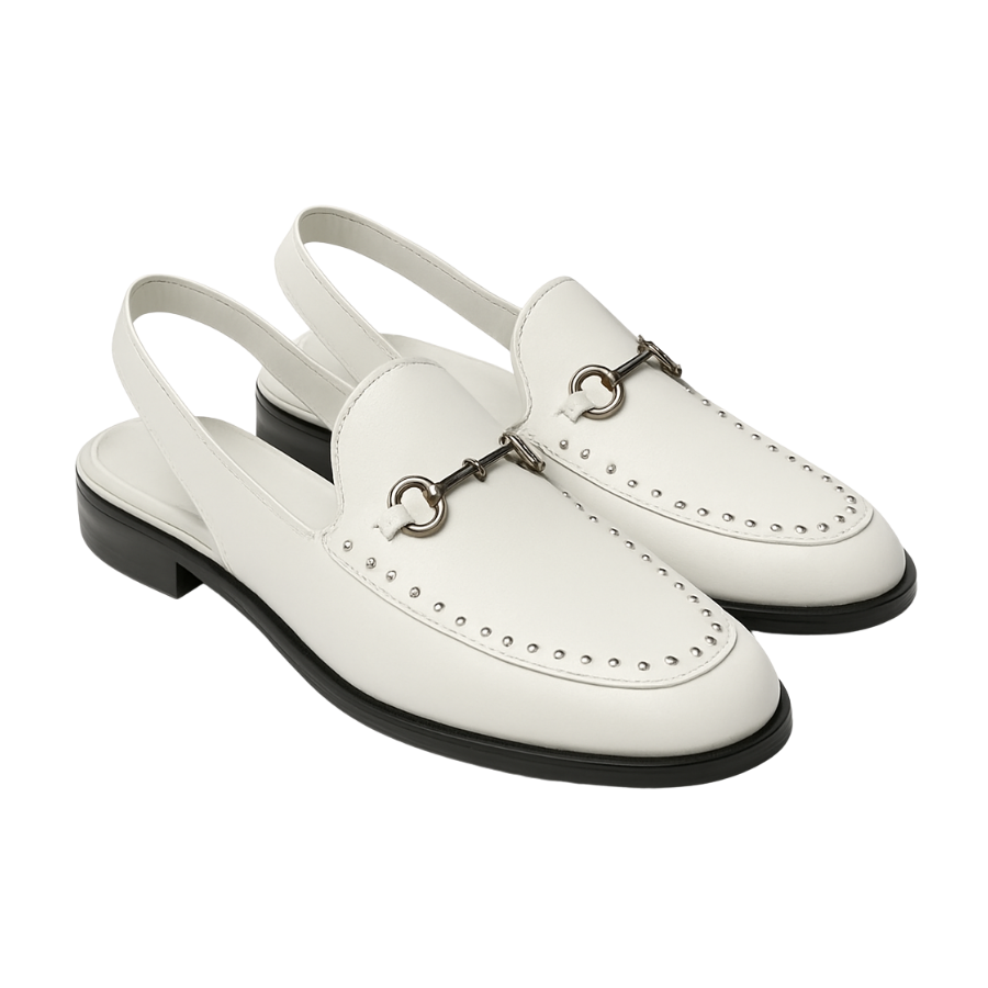 THOMAS EMBROIDERY SANDAL | WHITE