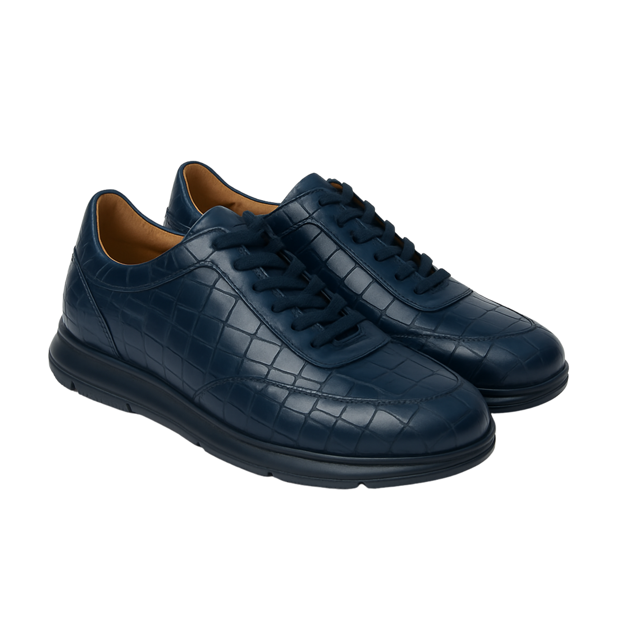 LA FAMILIA SNEAKER | CROCO BLUE
