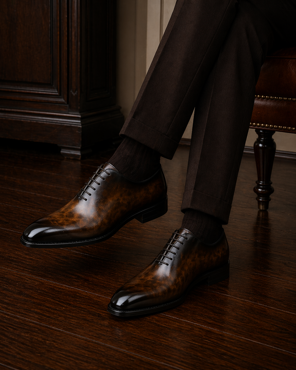 CAPO NERO LACEUP | BROWN