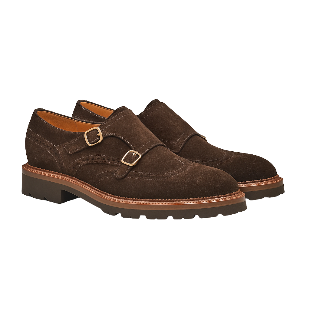 RAVOK MONK | SUEDE BROWN