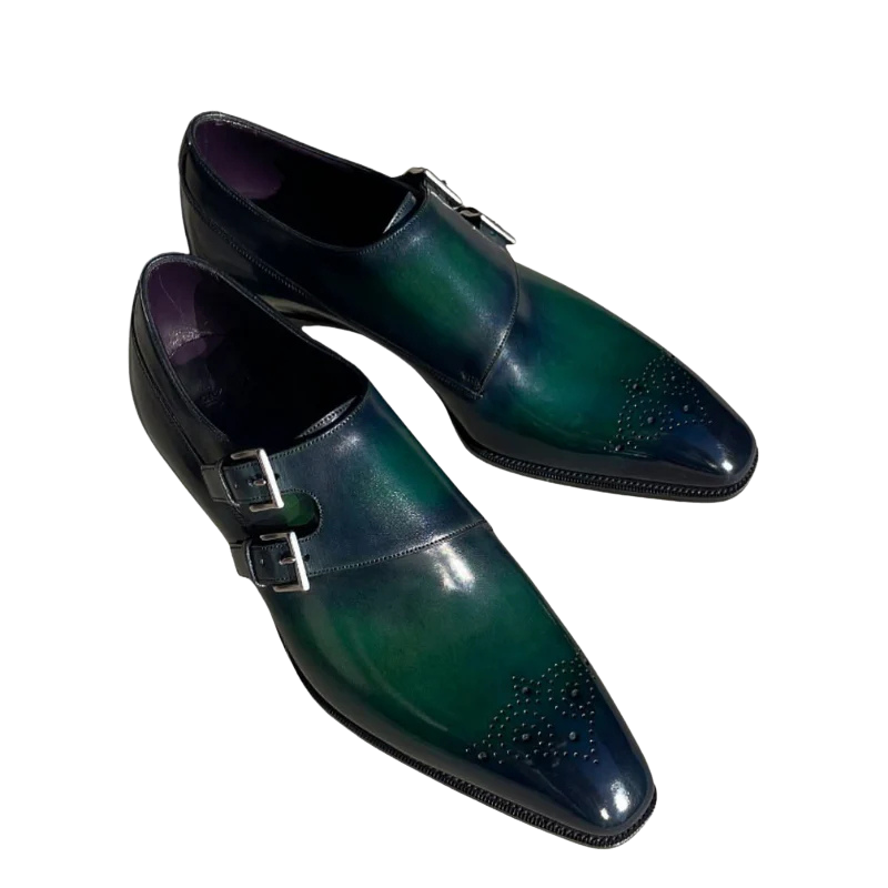 Al Capone Monk Strap | Green