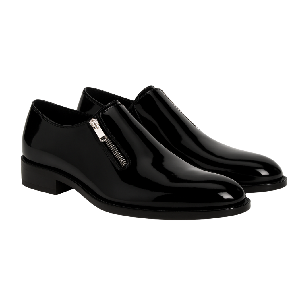 DEVITO LACEUP | PATENT BLACK