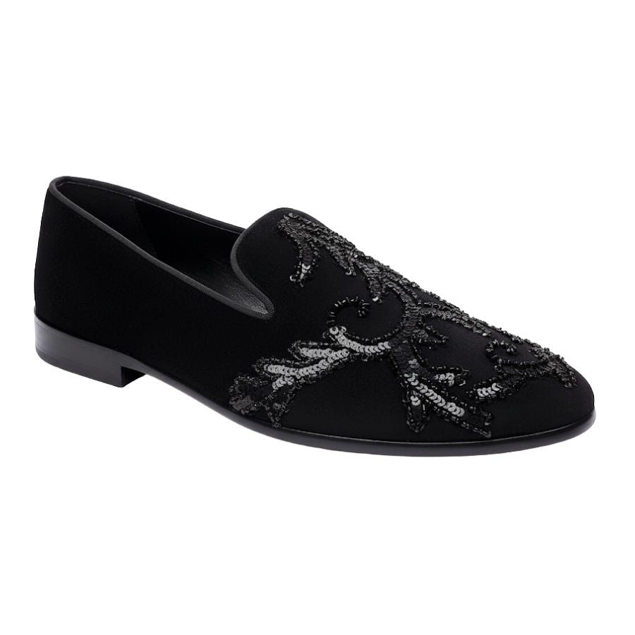 RAVOK EMBROIDERY LOAFER | BLACK