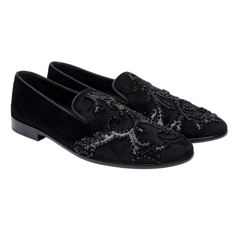 RAVOK EMBROIDERY LOAFER | BLACK