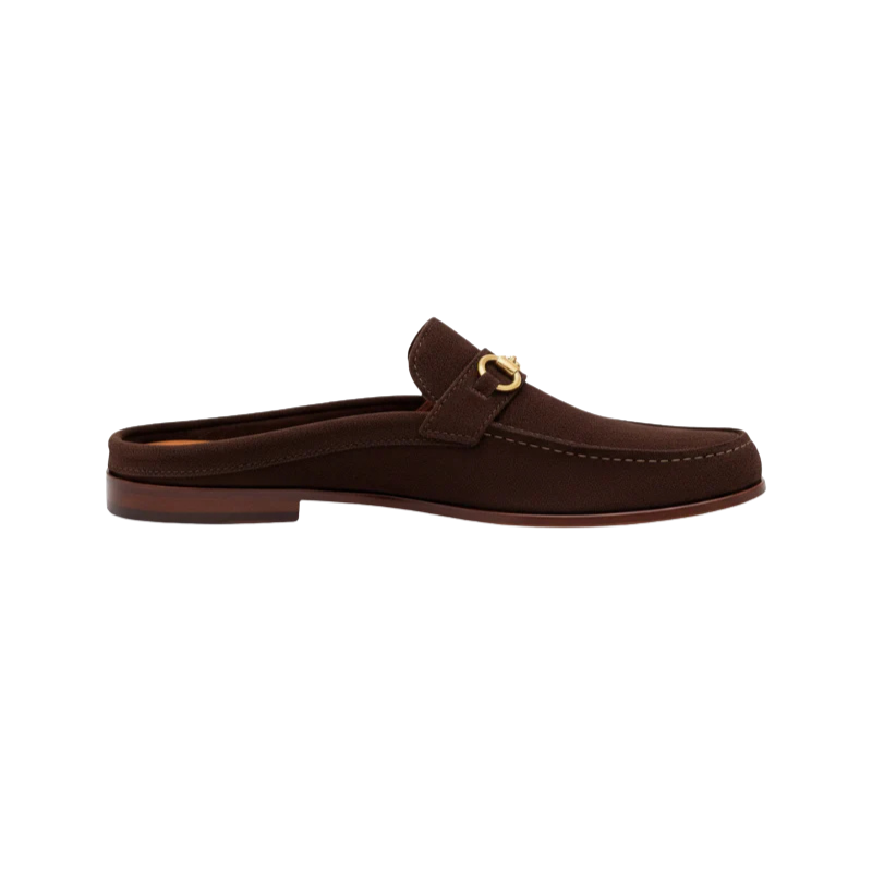 Reckless Baron Suede Mule | Brown