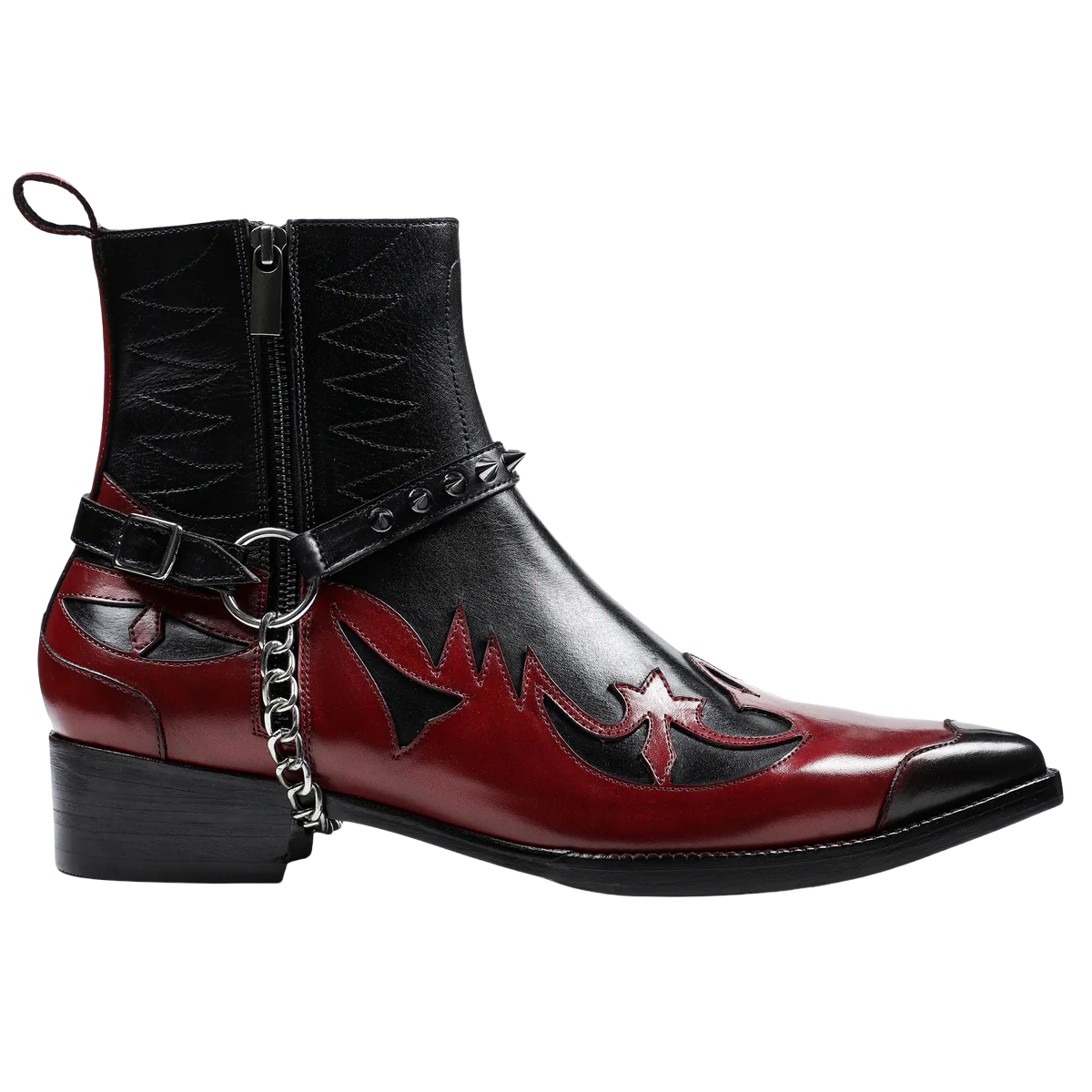 THE DON'S BOOT | BLACK/RED