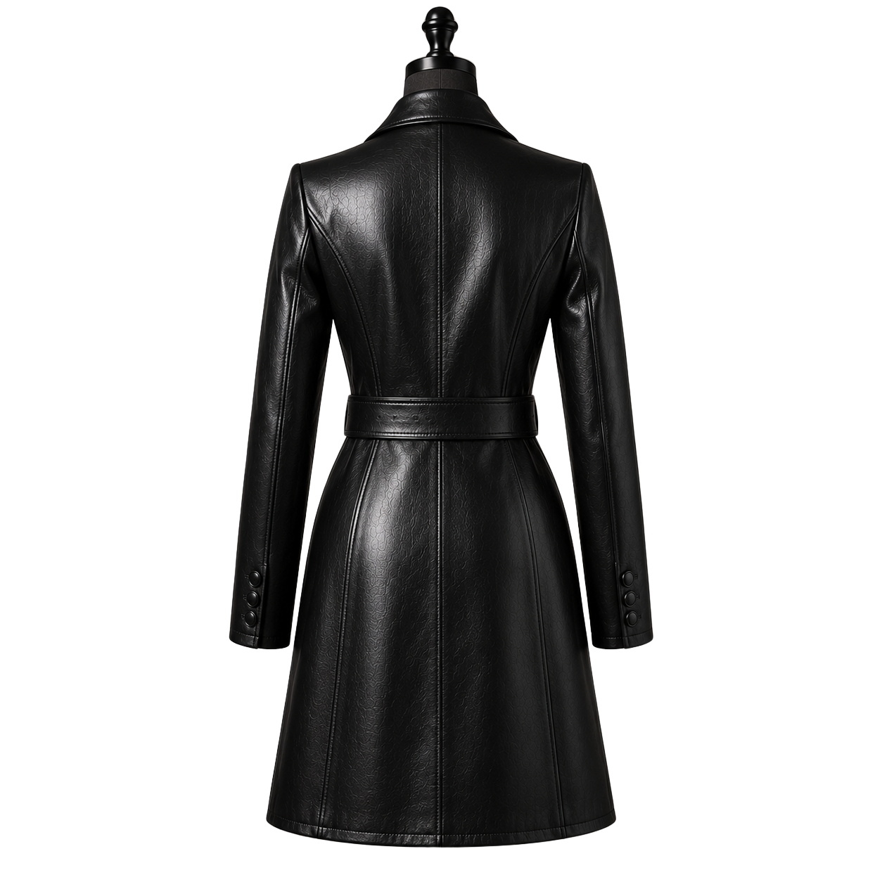 THE BOSS LONG COAT | BLACK