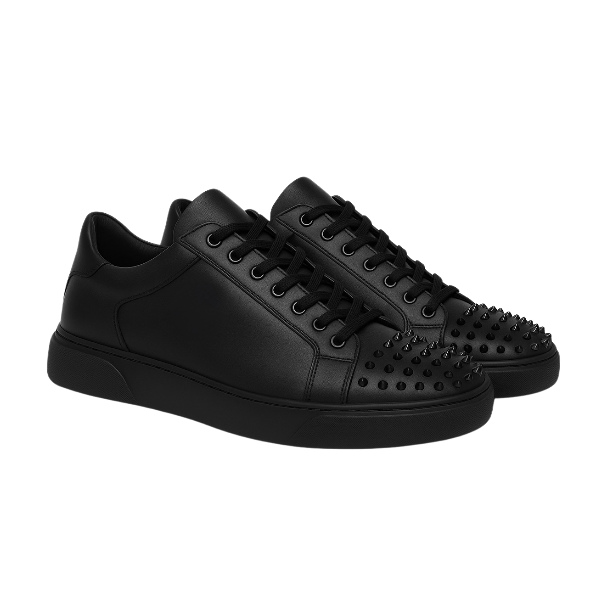 DON GALLO SNEAKER | BLACK WITH STUDS