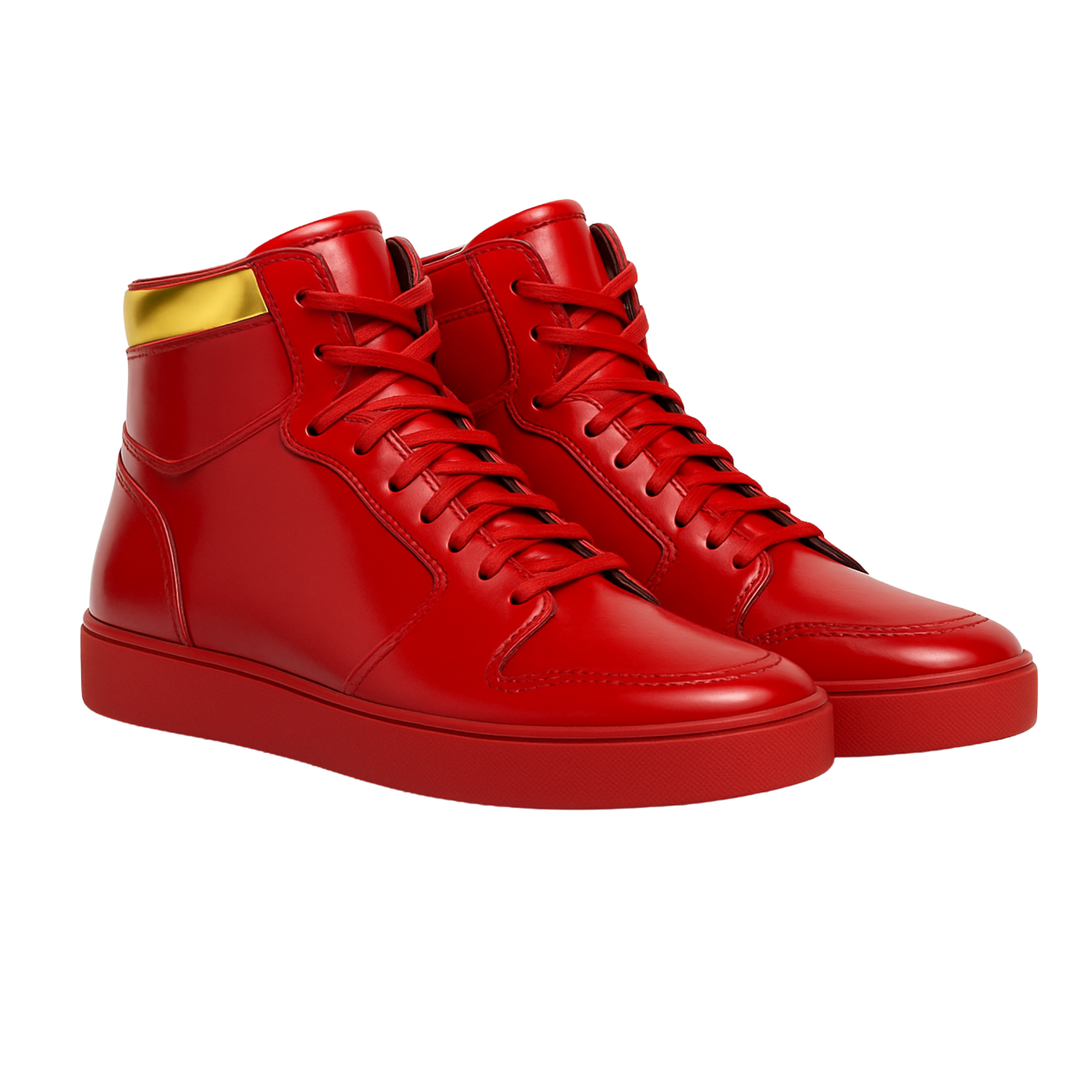 DON GALLO HIGH SNEAKER |RED