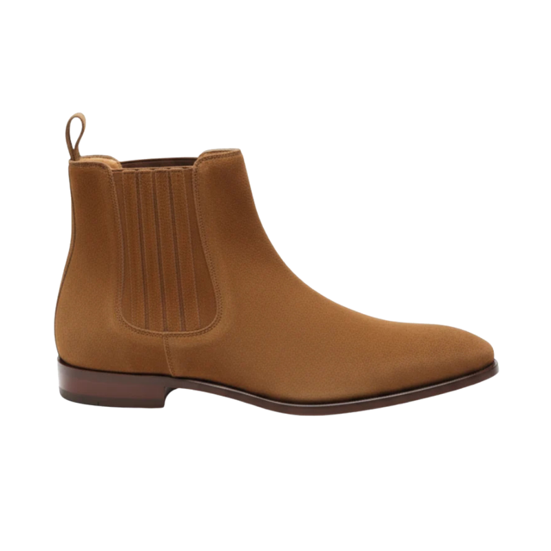 Italian Suede Boot | Brown