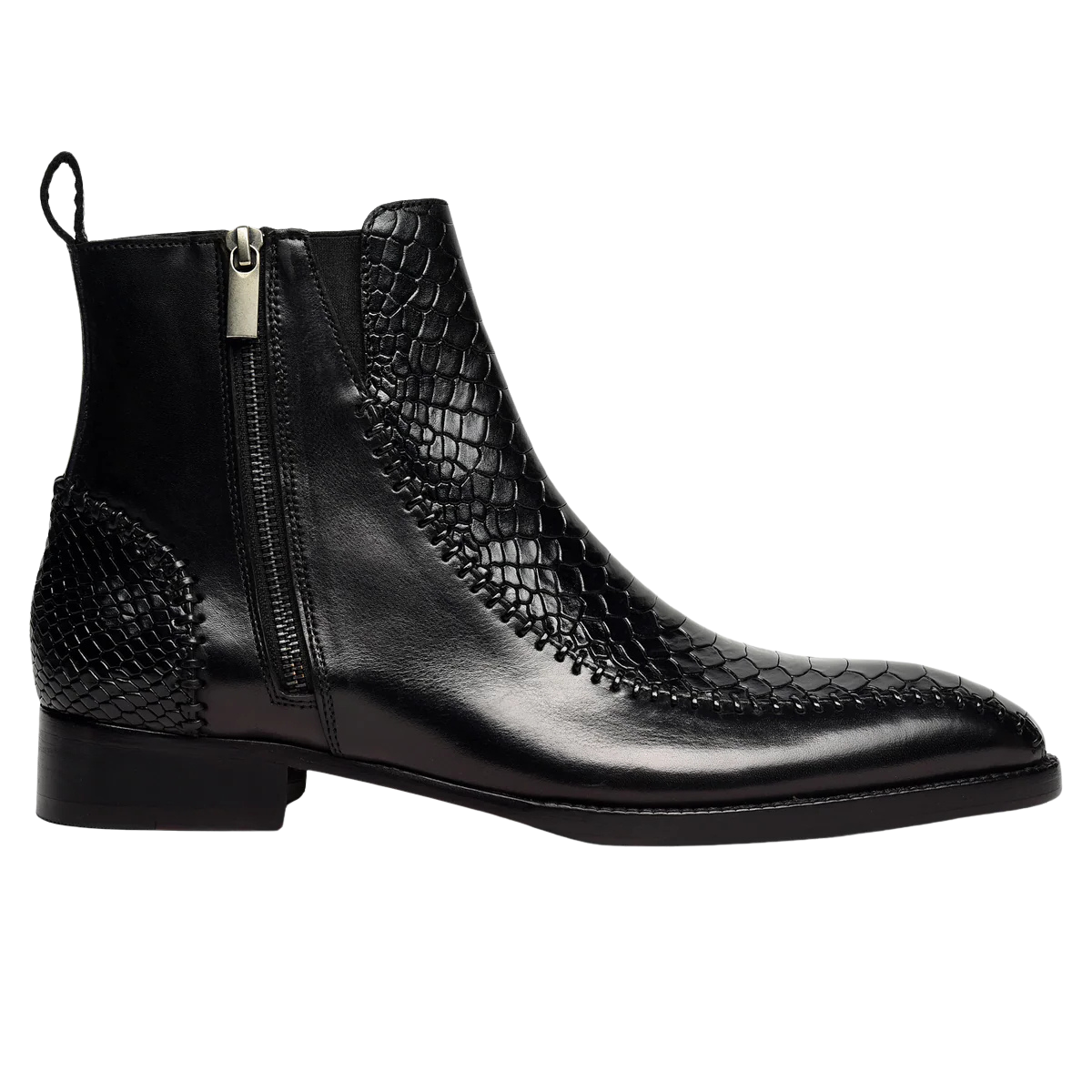 CAPO NERO BOOT | CROCO BLACK