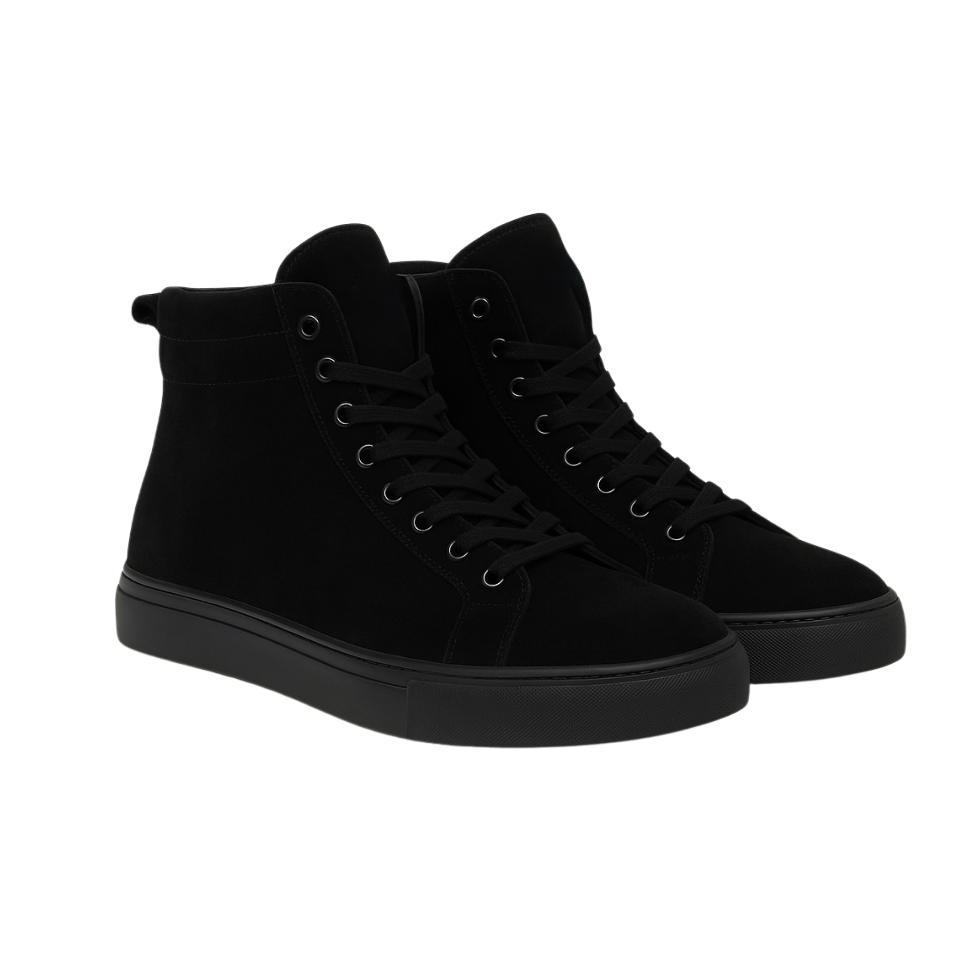 LA FAMILIA'S HIGH SNEAKER | SUEDE BLACK