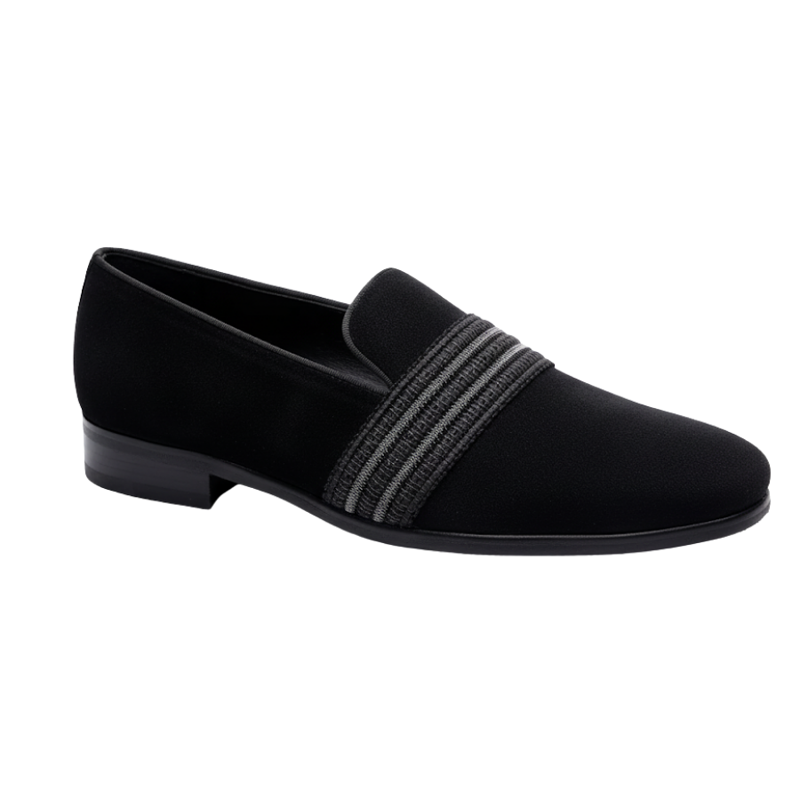 MONTANA EMBROIDERY LOAFER | BLACK