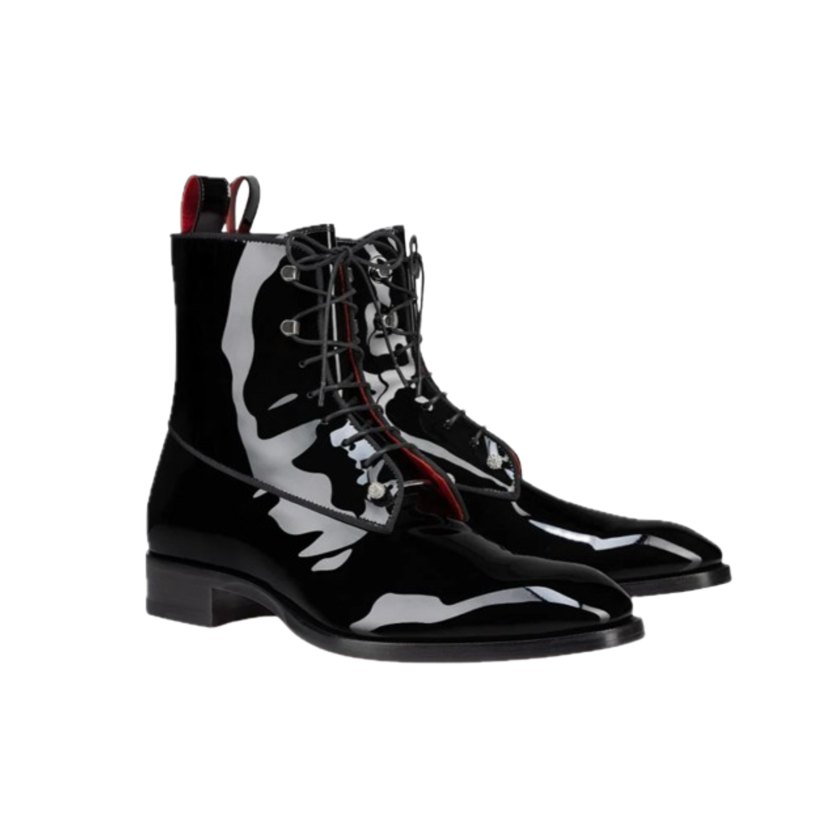 DIEGO BOOT | PATENT BLACK