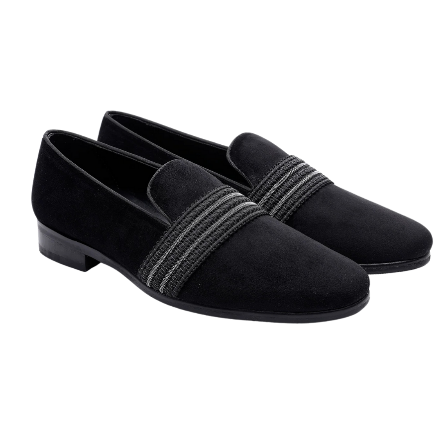 MONTANA EMBROIDERY LOAFER | BLACK