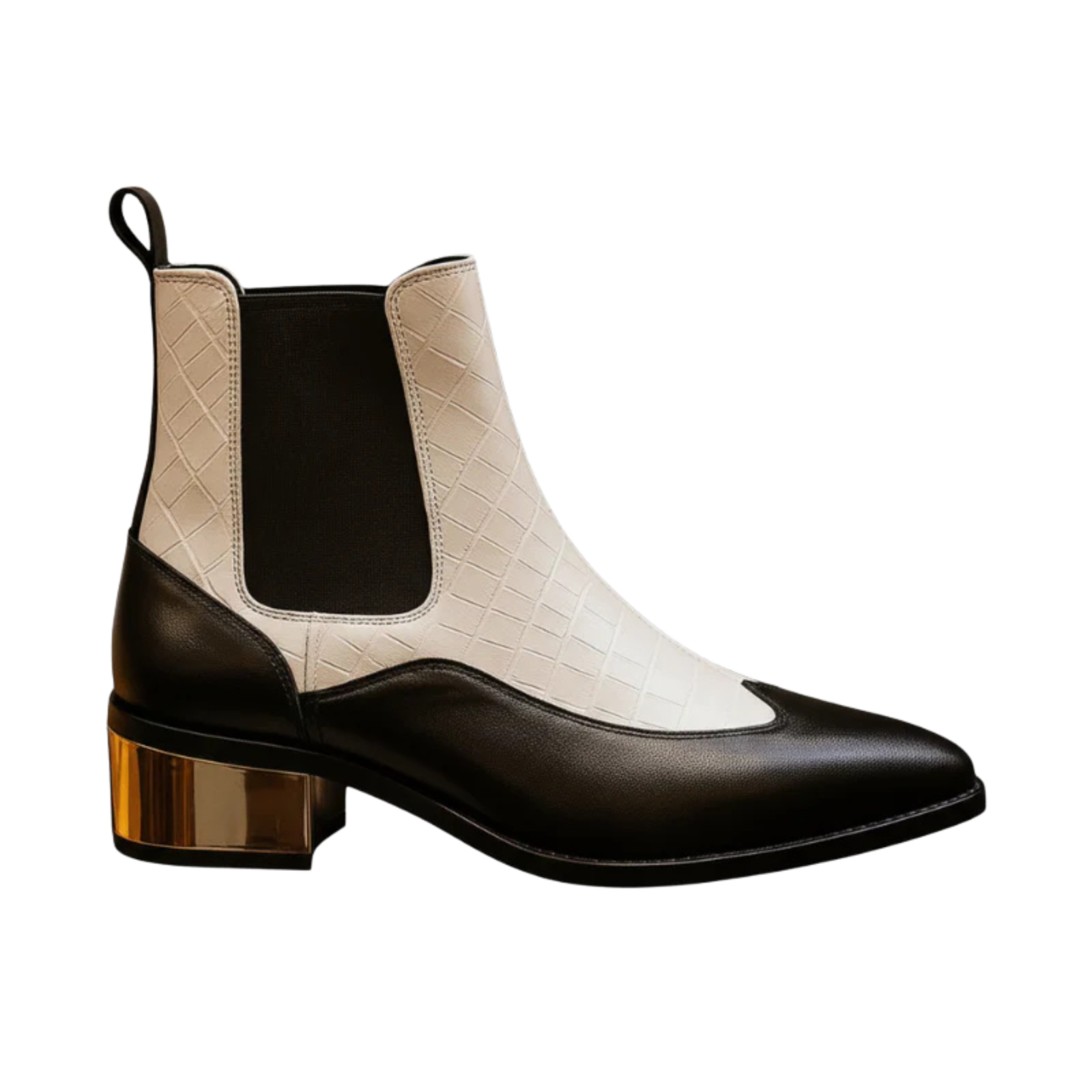 Bergamo Boot | White Black