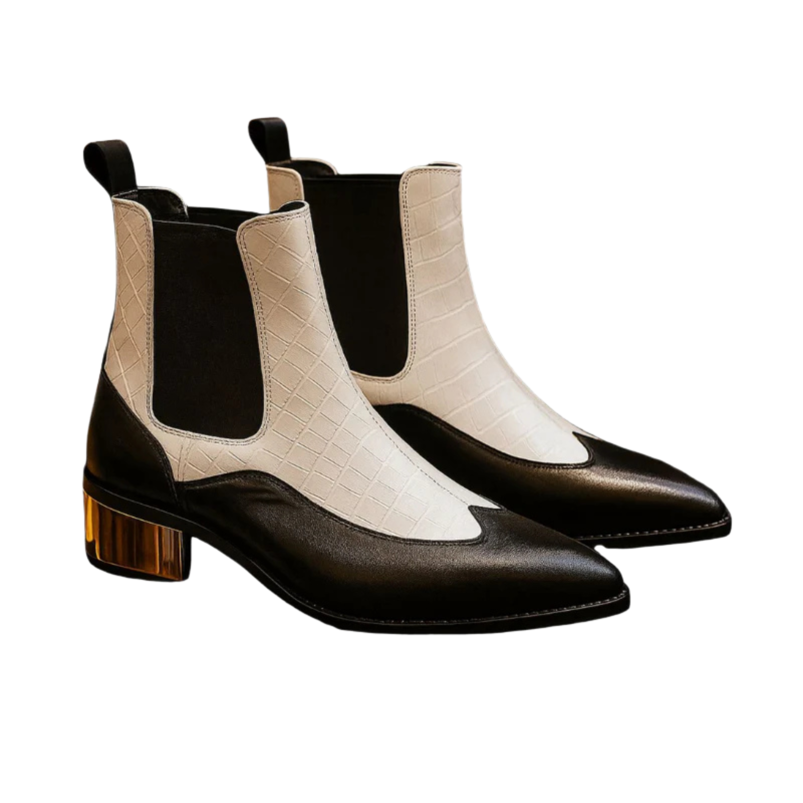 Bergamo Boot | White Black