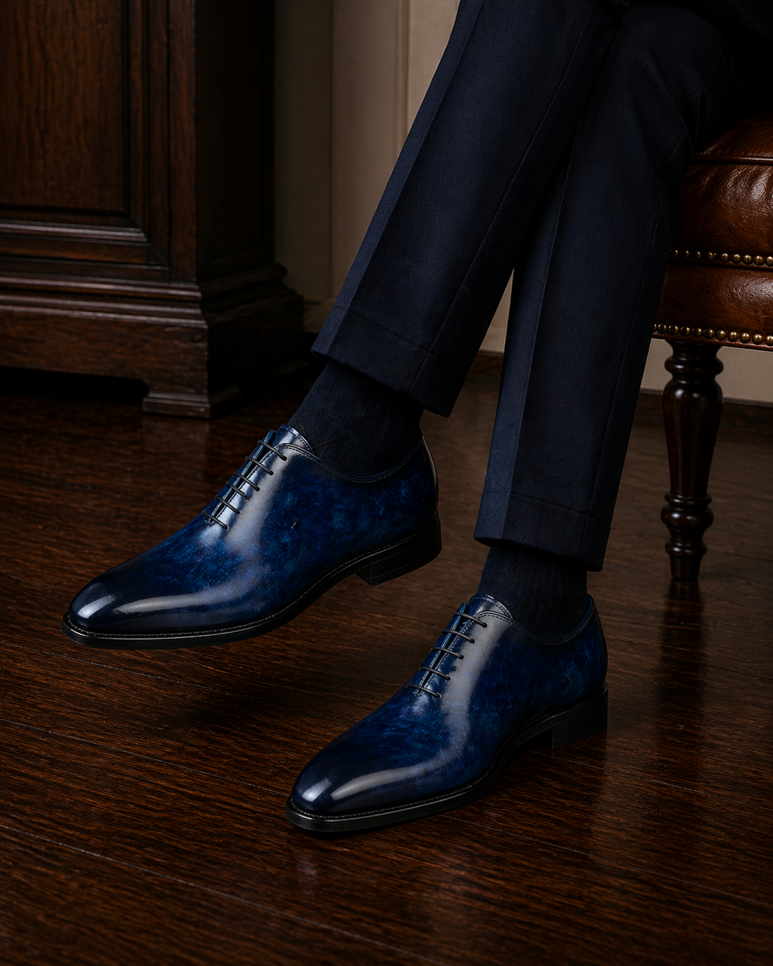 CAPO NERO LACEUP | BLUE