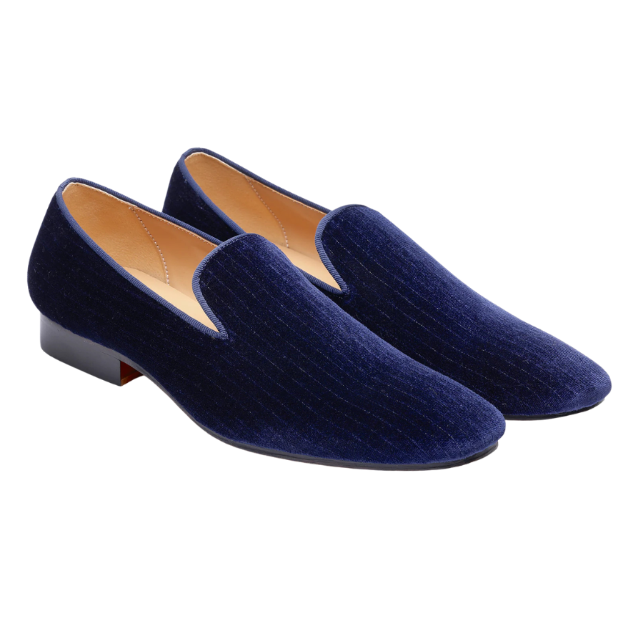 EL CHAPO  EMBROIDERY LOAFER | BLUE