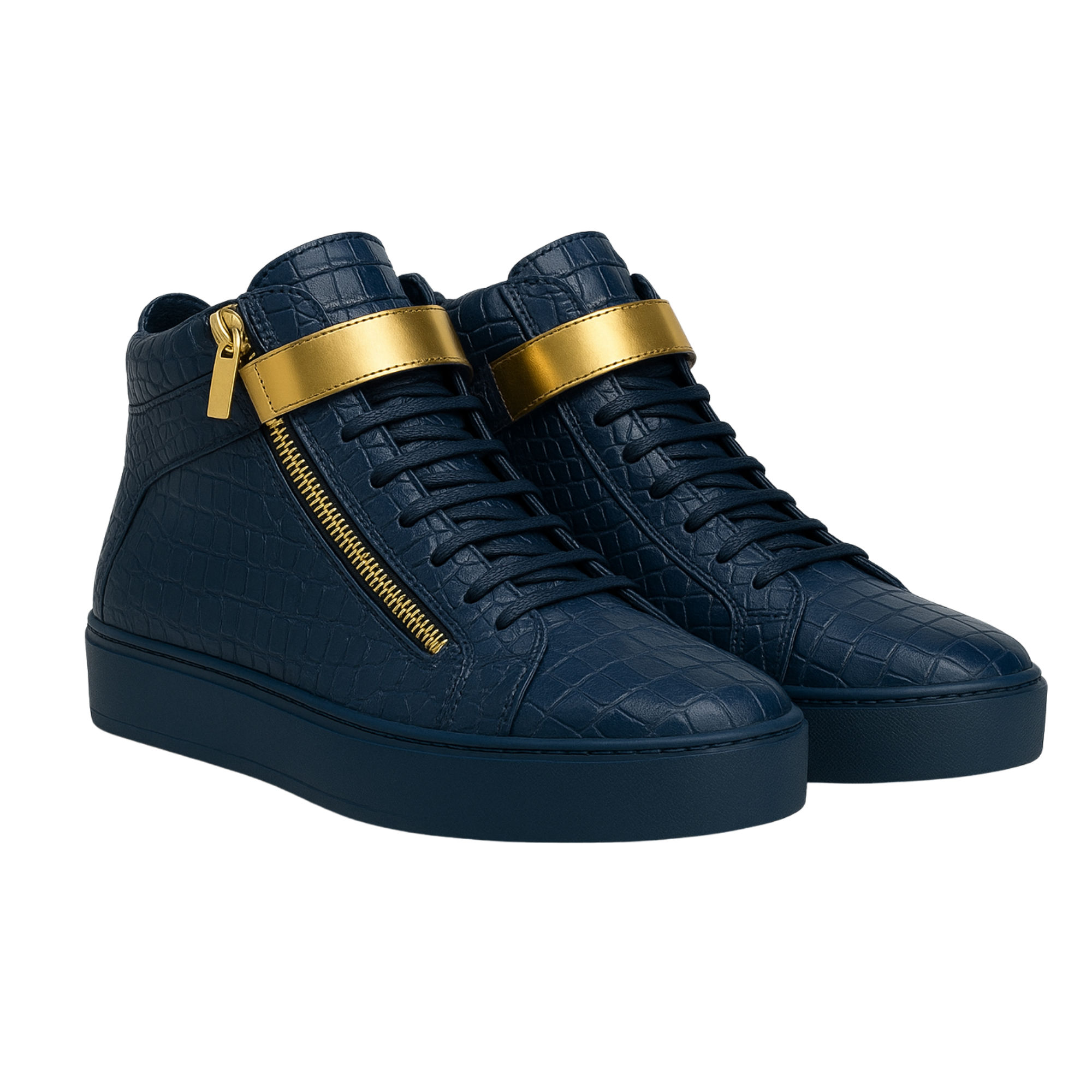 DON GALLO HIGH SNEAKER |BLUE