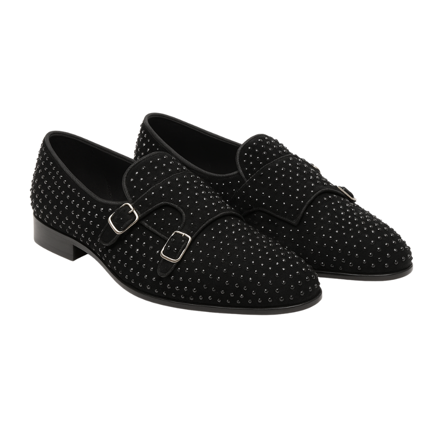 DON MILANO EMBROIDERY MONK | BLACK