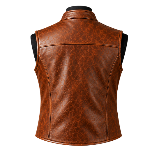 MONARCH VEST | BROWN