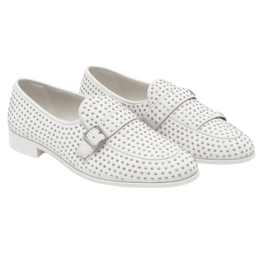 DON MILANO EMBROIDERY MONK | WHITE