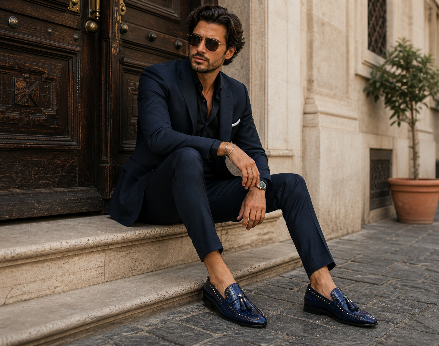 Veritas Line LOAFER | BLUE