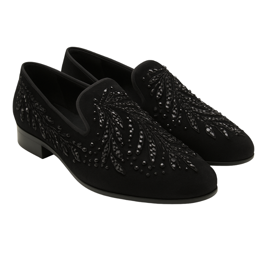 CARTEL EMBROIDERY LOAFER | BLACK