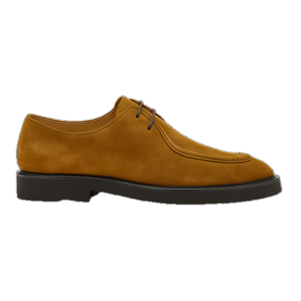 RAFAEL LACEUP | SUEDE TAN