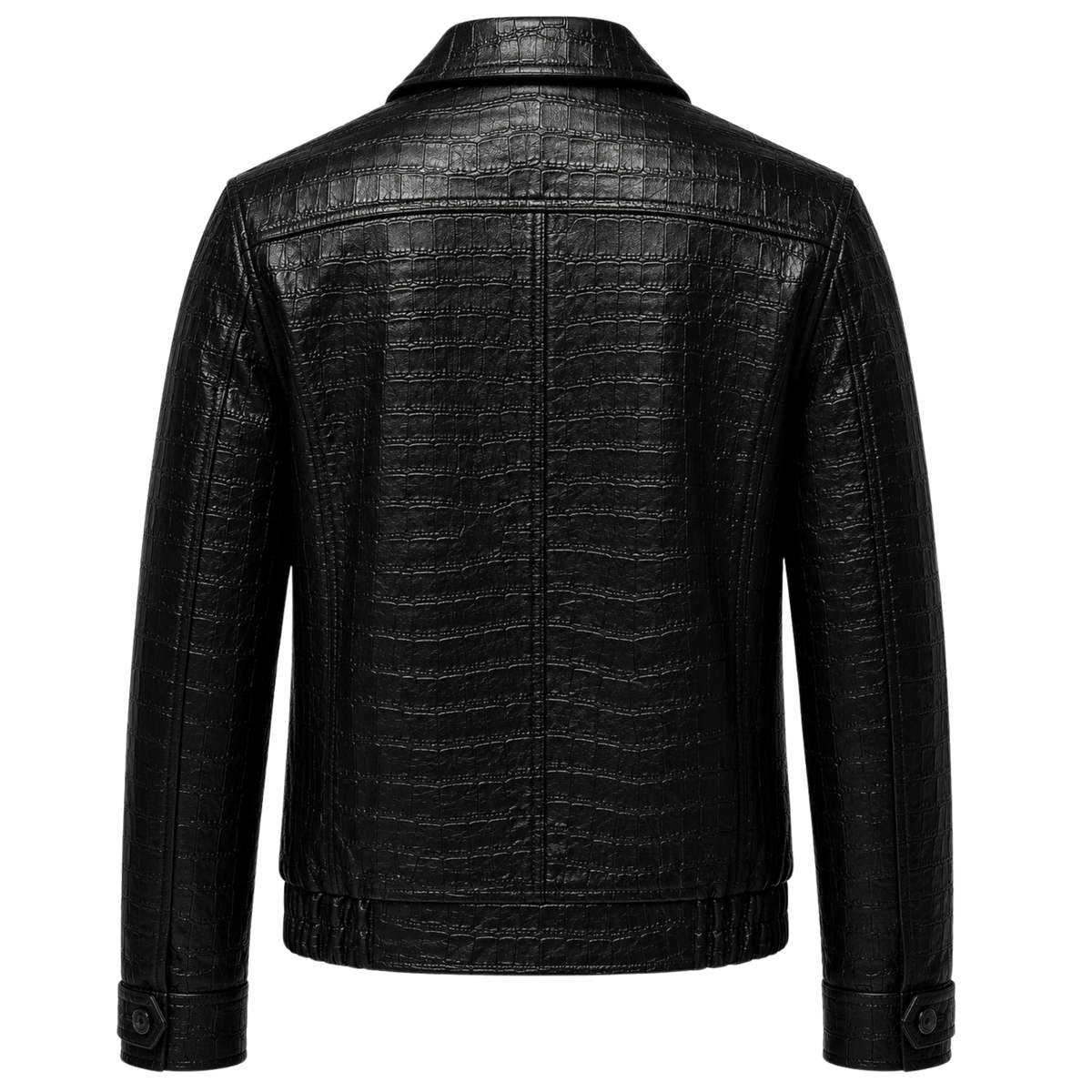 LEONARDO CROCO JACKET |  BLACK