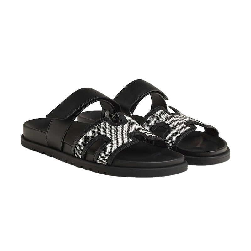 BALBOA SLIPPER | GREY BLACK