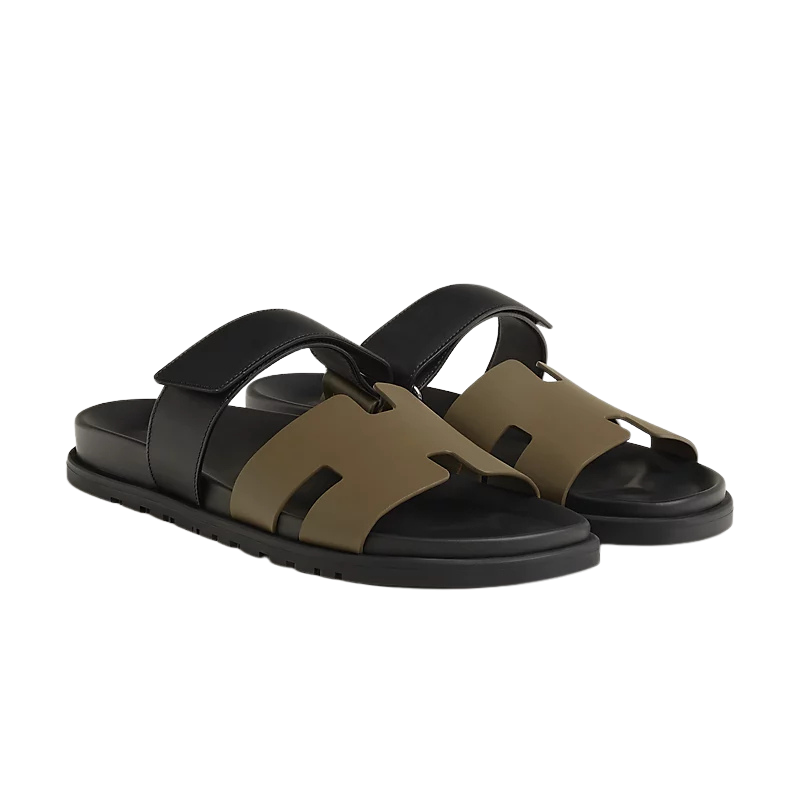BALBOA SLIPPER | GREEN BLACK