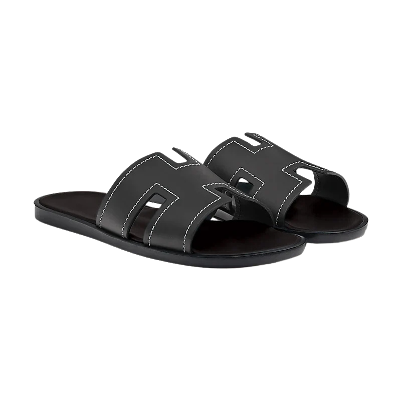 DON VITO SLIPPER | TEXTURED BLACK