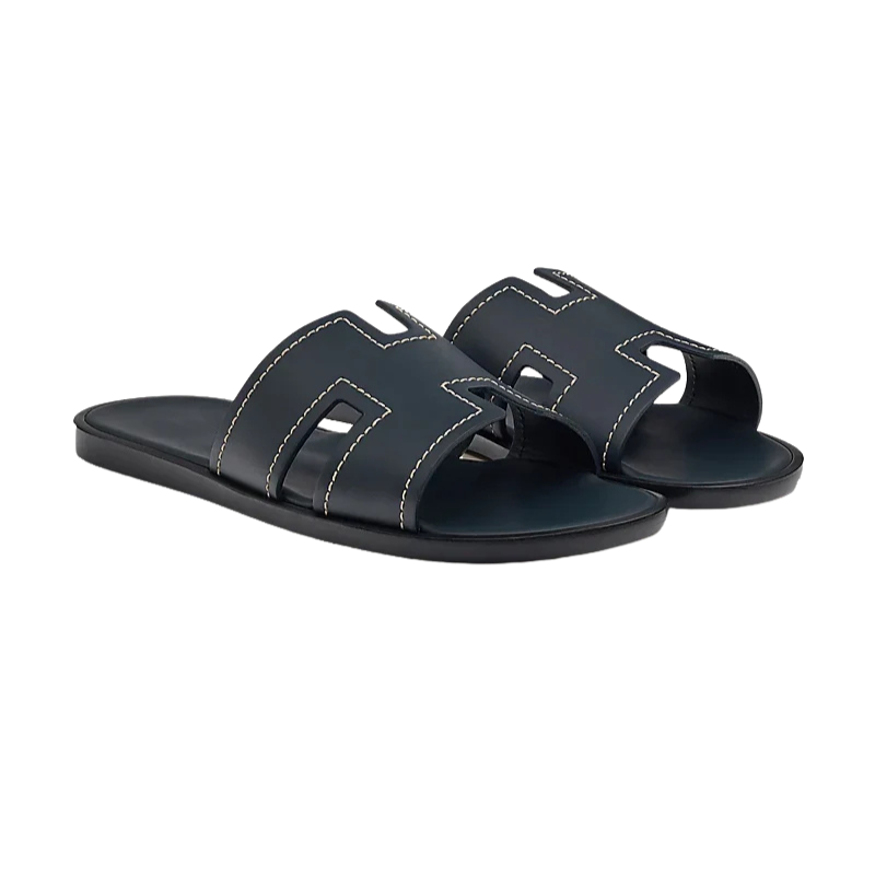 DON VITO SLIPPER | TEXTURED BLUE