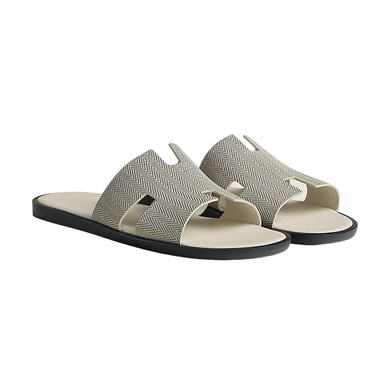 DON VITO SLIPPER | TEXTURED WHITE