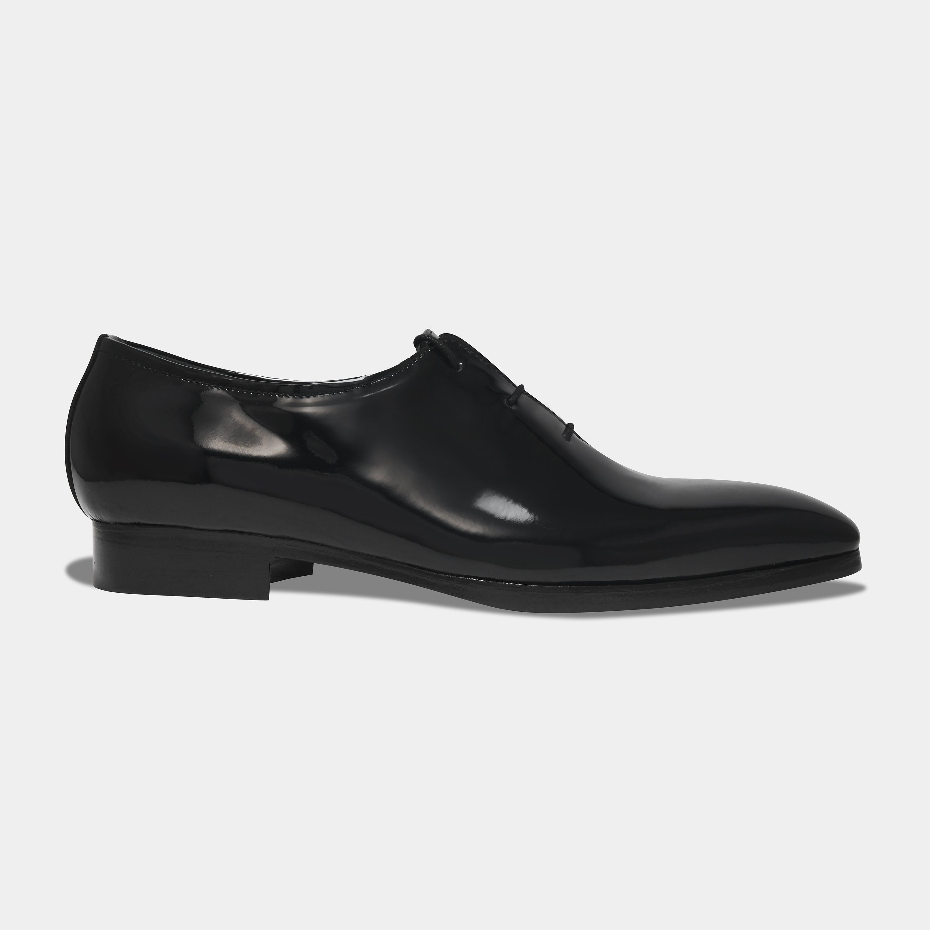 CORLEONE'S LACEUP | PATENT BLACK