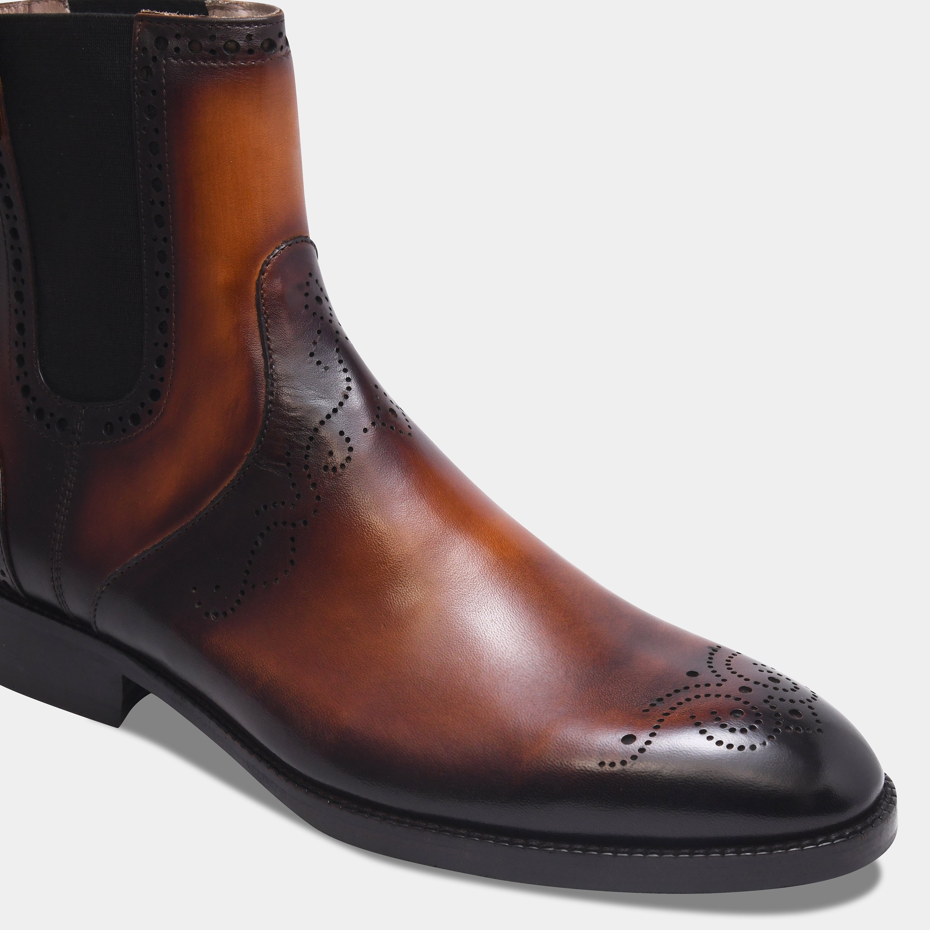 GODFATHER BOOT | BROGUE BROWN