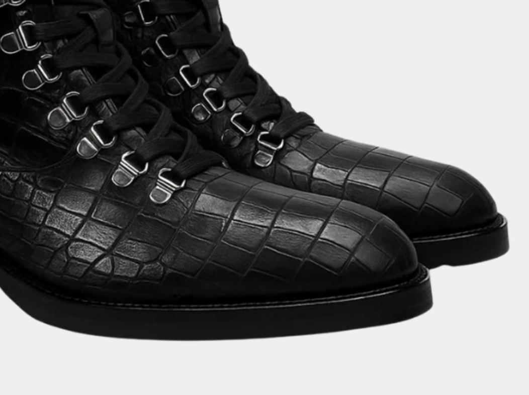 DEADSHOT BOOT | PATENT BLACK