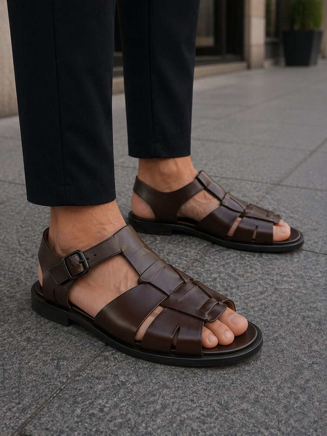 Al Capone Sandal | Brown